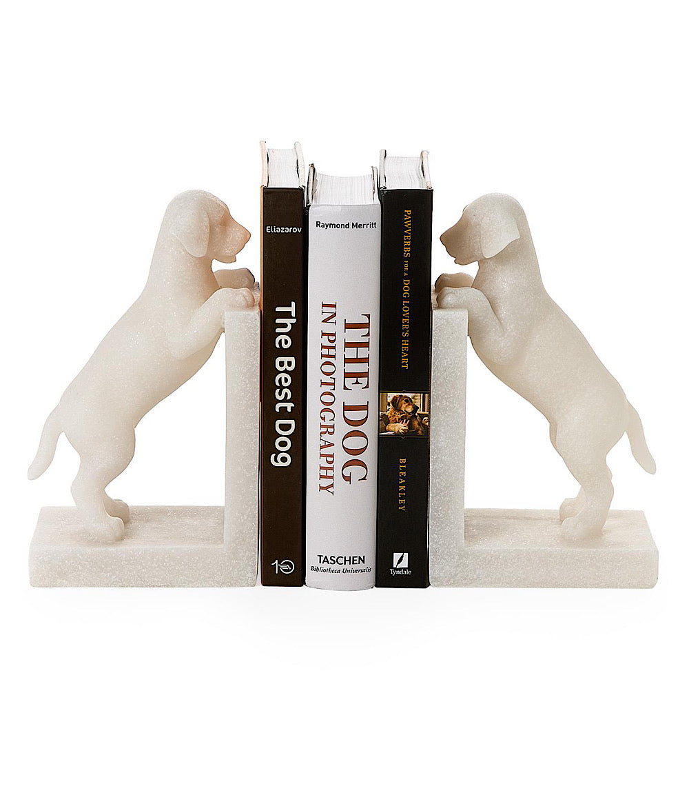 Dog Book Ends, Set Of 2