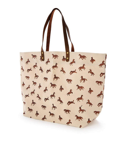 Mini Horse Print Tote Bag