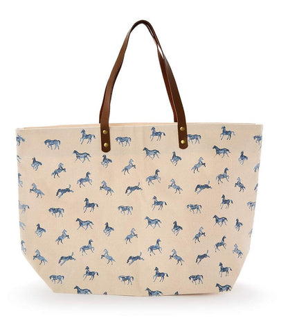 Mini Horse Print Tote Bag