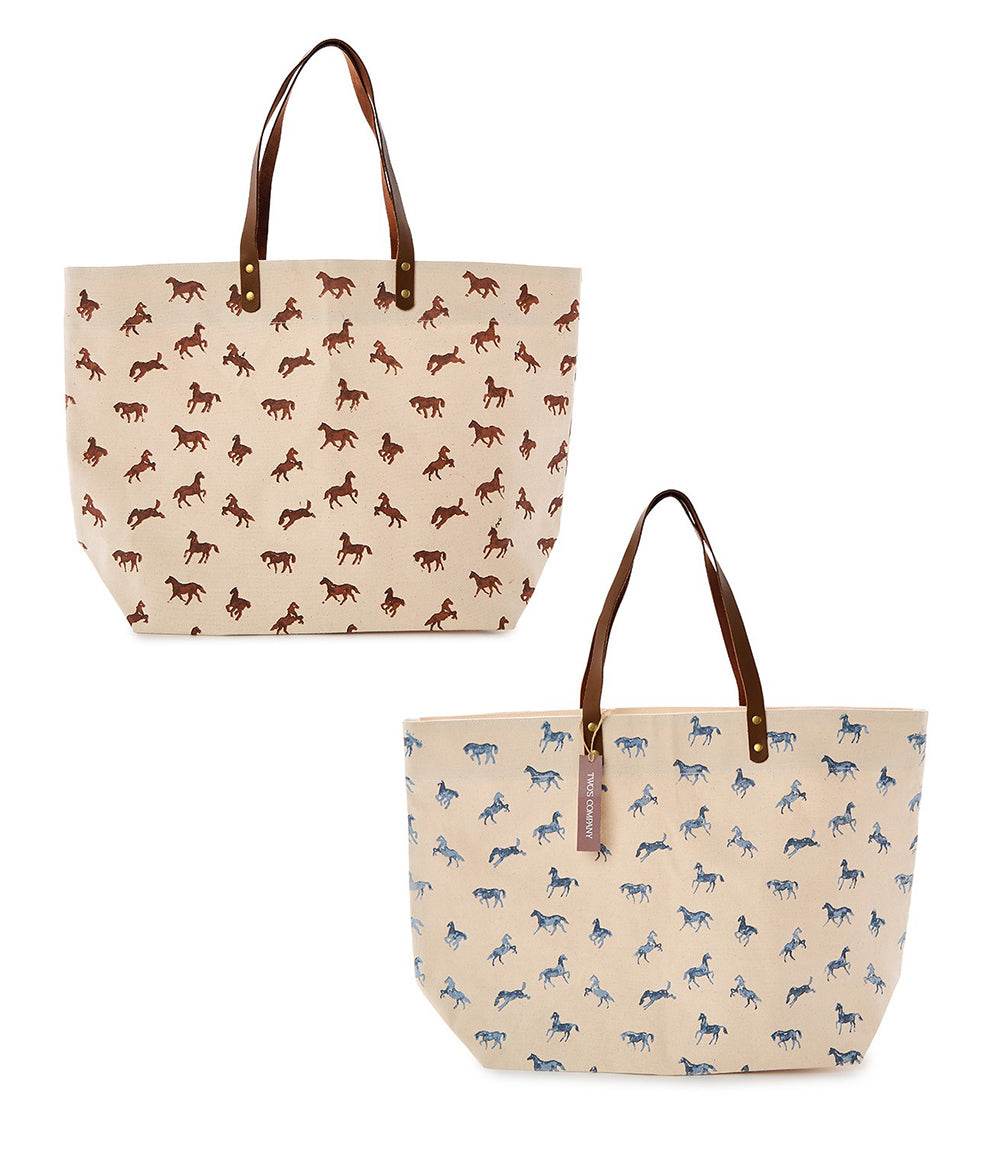 Mini Horse Print Tote Bag