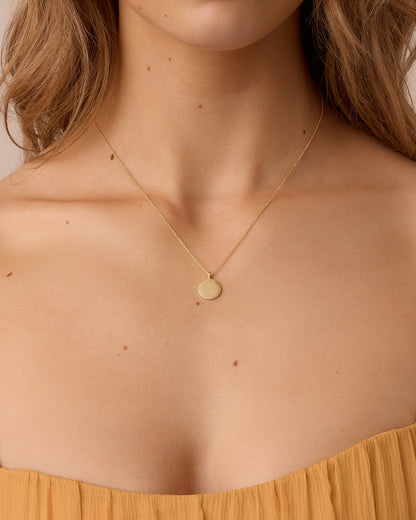 Bespoke Coin Necklace (gold)