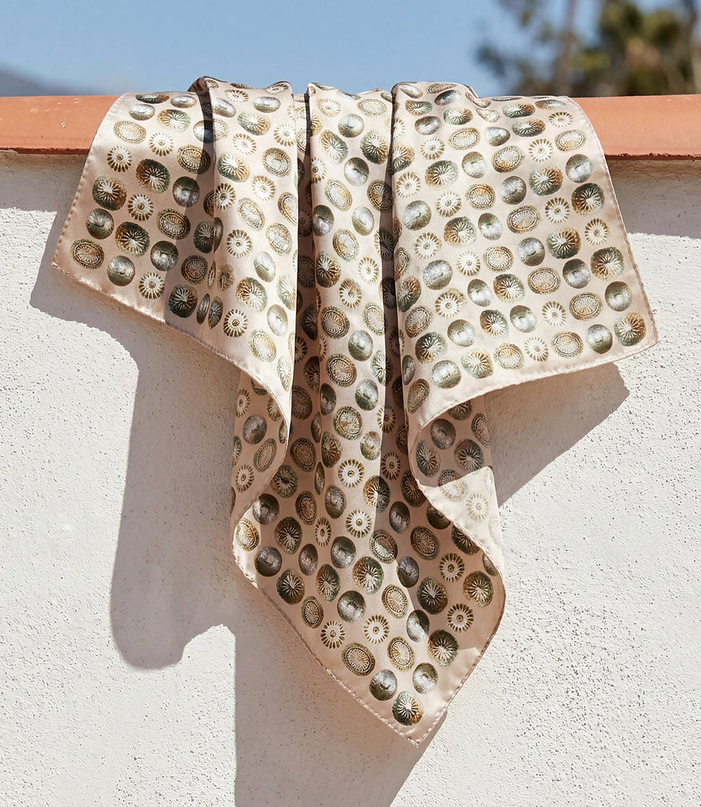 Baby Concho Silk Scarf
