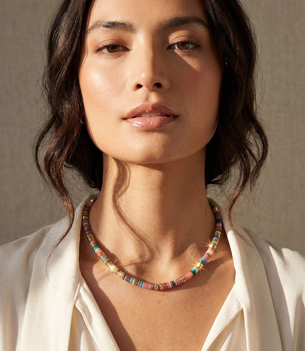 Beaded Shell Necklace
