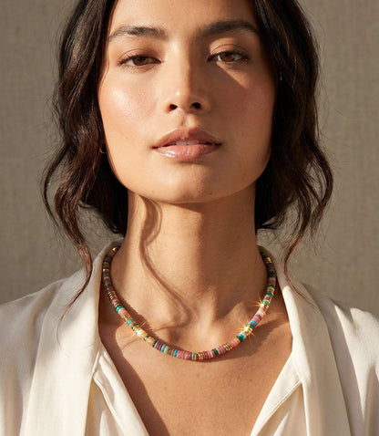 Beaded Shell Necklace