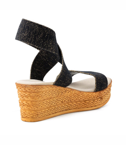 Charleston Shoe Co. Bermuda Strappy Wedge Sandals