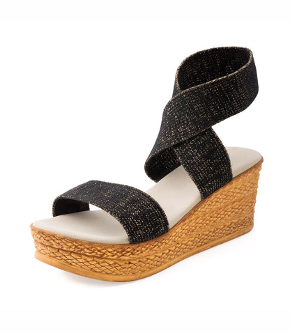 Charleston Shoe Co. Bermuda Strappy Wedge Sandals