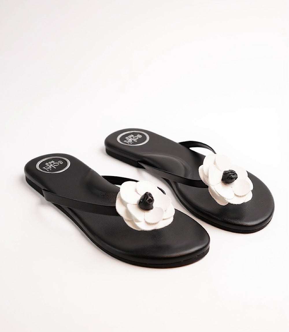 Solei Sea Valentina Flower Thong Sandals