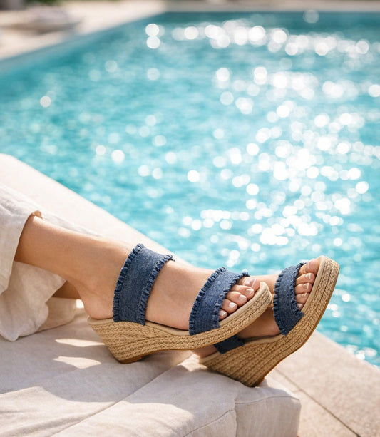 Charleston Shoe Co. Dorset Woven Strap Sandals