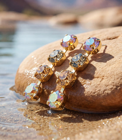 Crystal Dangle Earrings