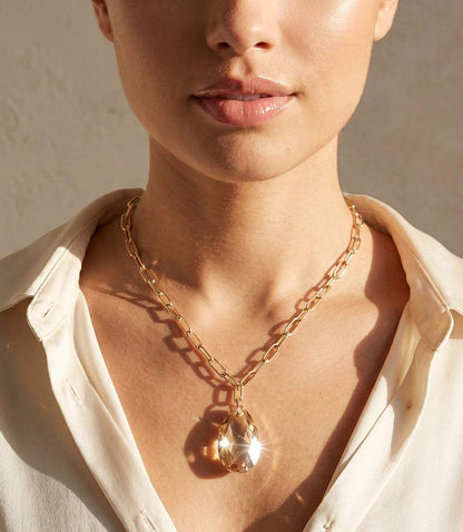 Crystal Pendant Necklace