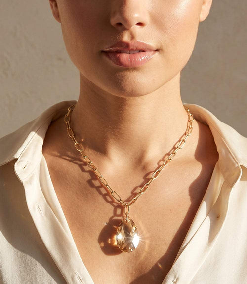 Crystal Pendant Necklace