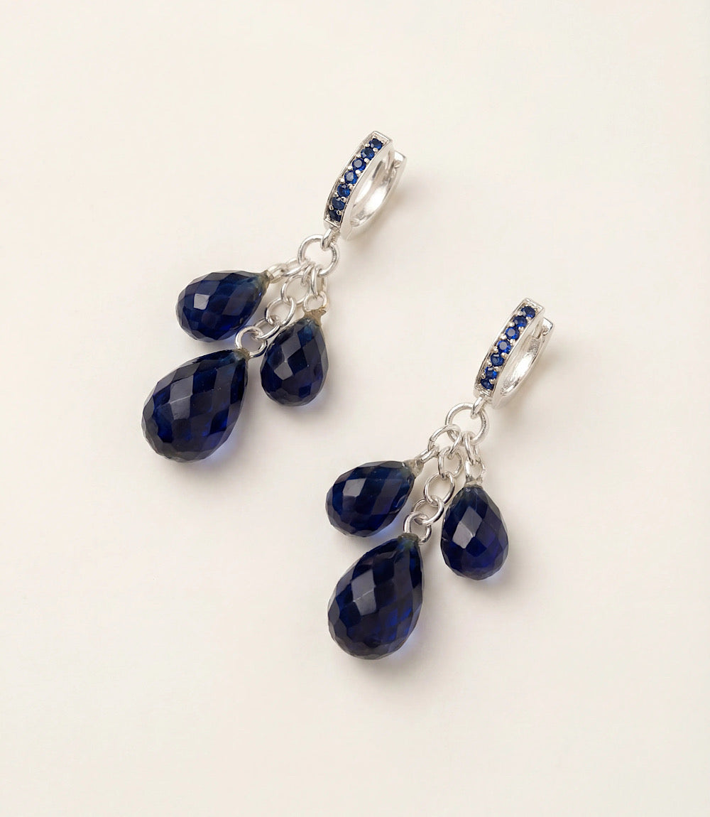 Dangling Huggie Earrings