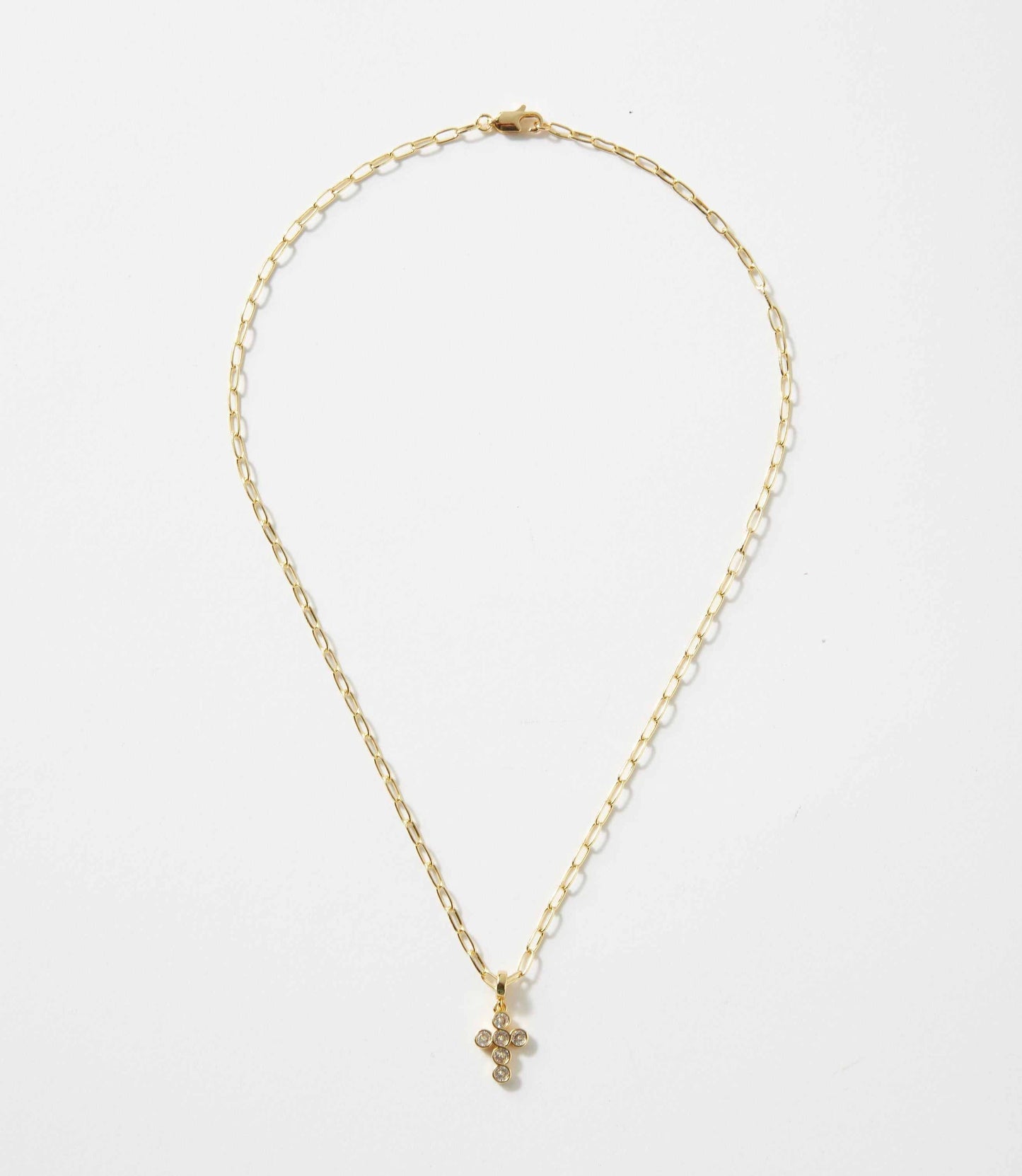 Cross Crystal Necklace