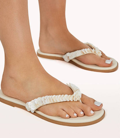 Billini Audriana Embellished Thong Sandals