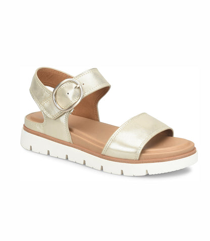 Sofft Gweneth Metallic Buckle Sandals