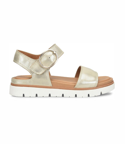 Sofft Gweneth Metallic Buckle Sandals