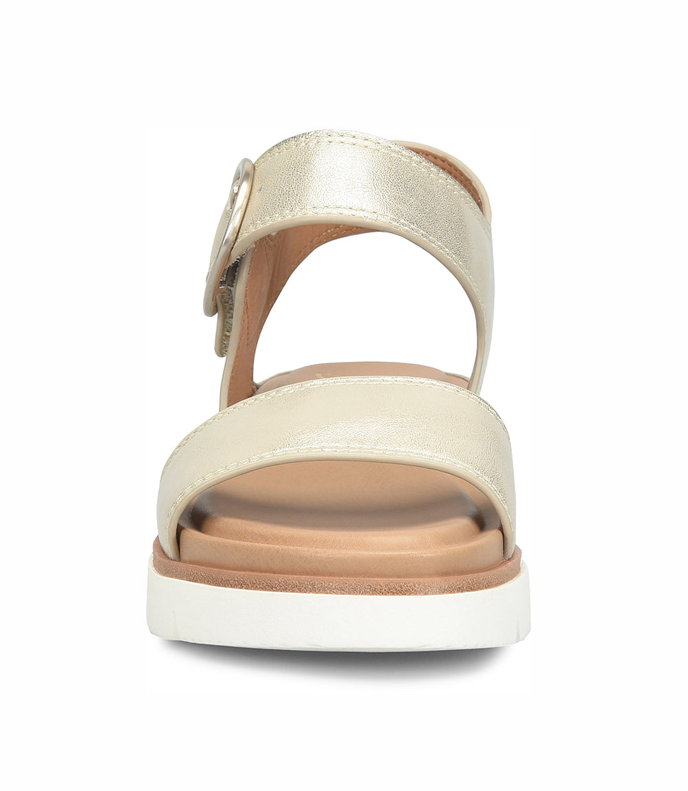 Sofft Gweneth Metallic Buckle Sandals