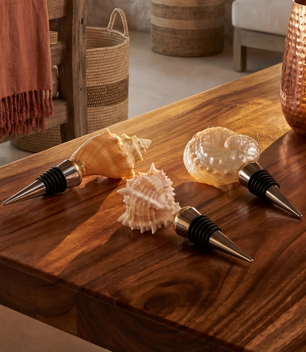 Natural Shell Wine Stopper