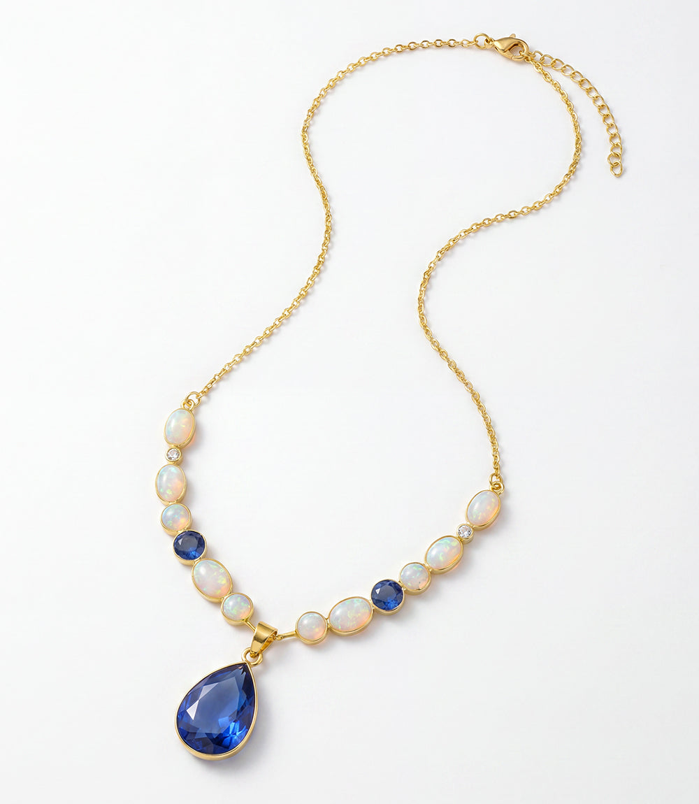 Sapphire Statement Necklace