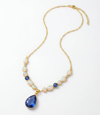 Sapphire Statement Necklace