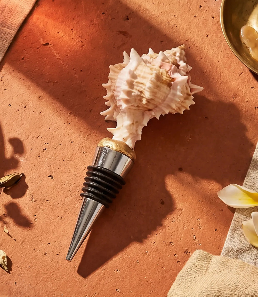 Natural Shell Wine Stopper