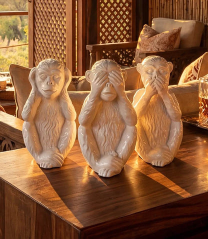 Hear No Evil, See No Evil, Speak No Evil Monkeys