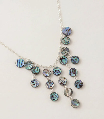 Abalone Disc Necklace