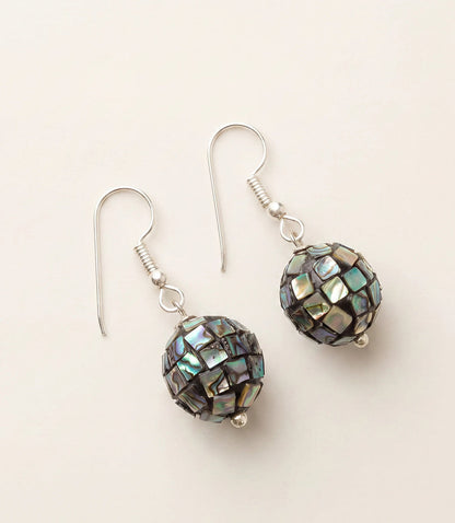 Abalone Stone Earrings