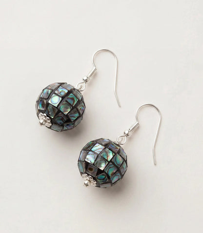 Abalone Stone Earrings