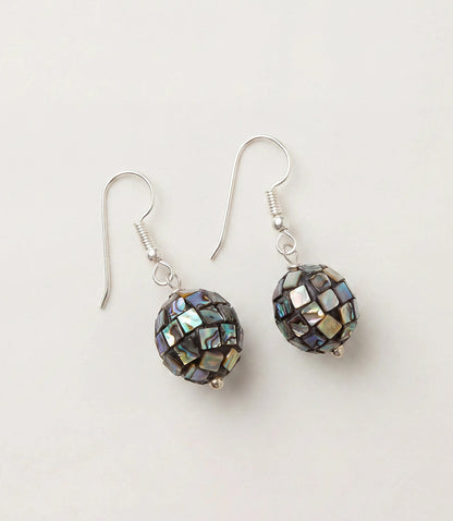 Abalone Stone Earrings