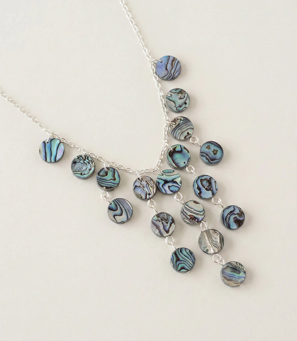 Abalone Disc Necklace