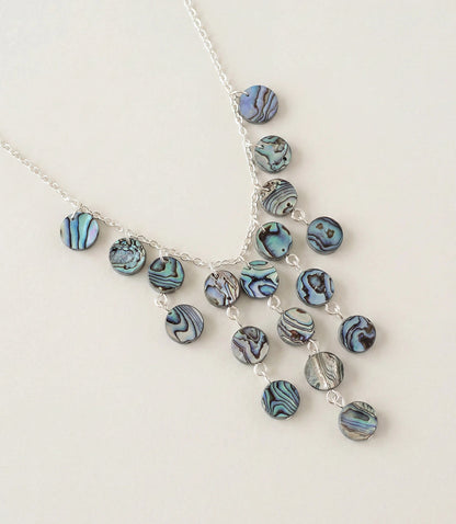 Abalone Disc Necklace