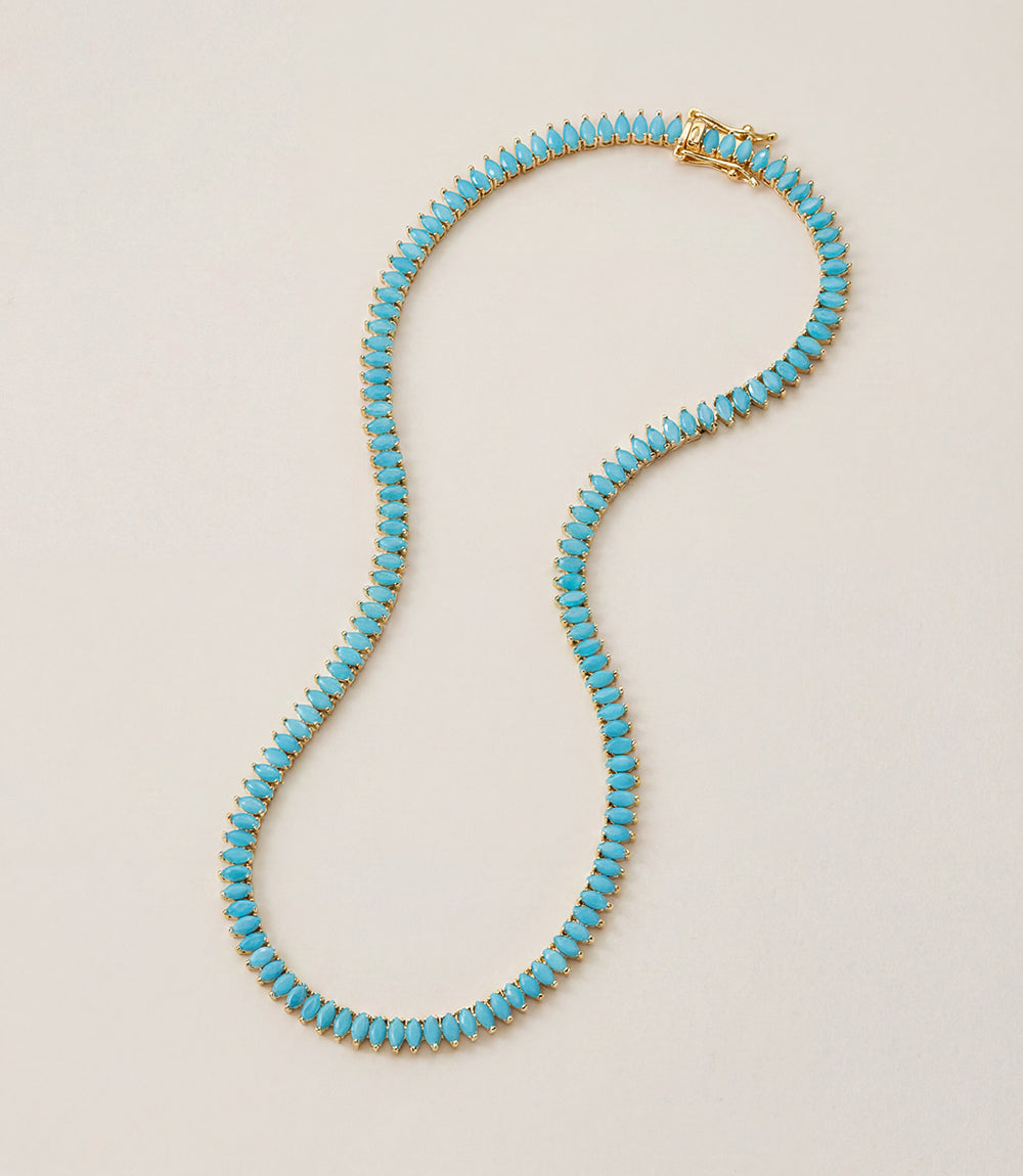 Mini Teardrop Crystal Necklace