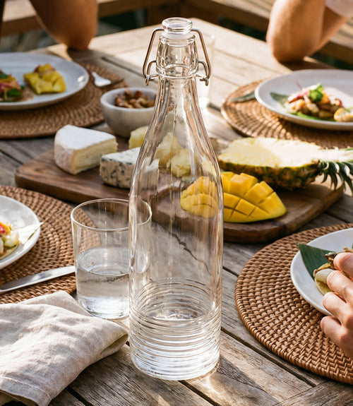 Acrylic Swing Top Bottle