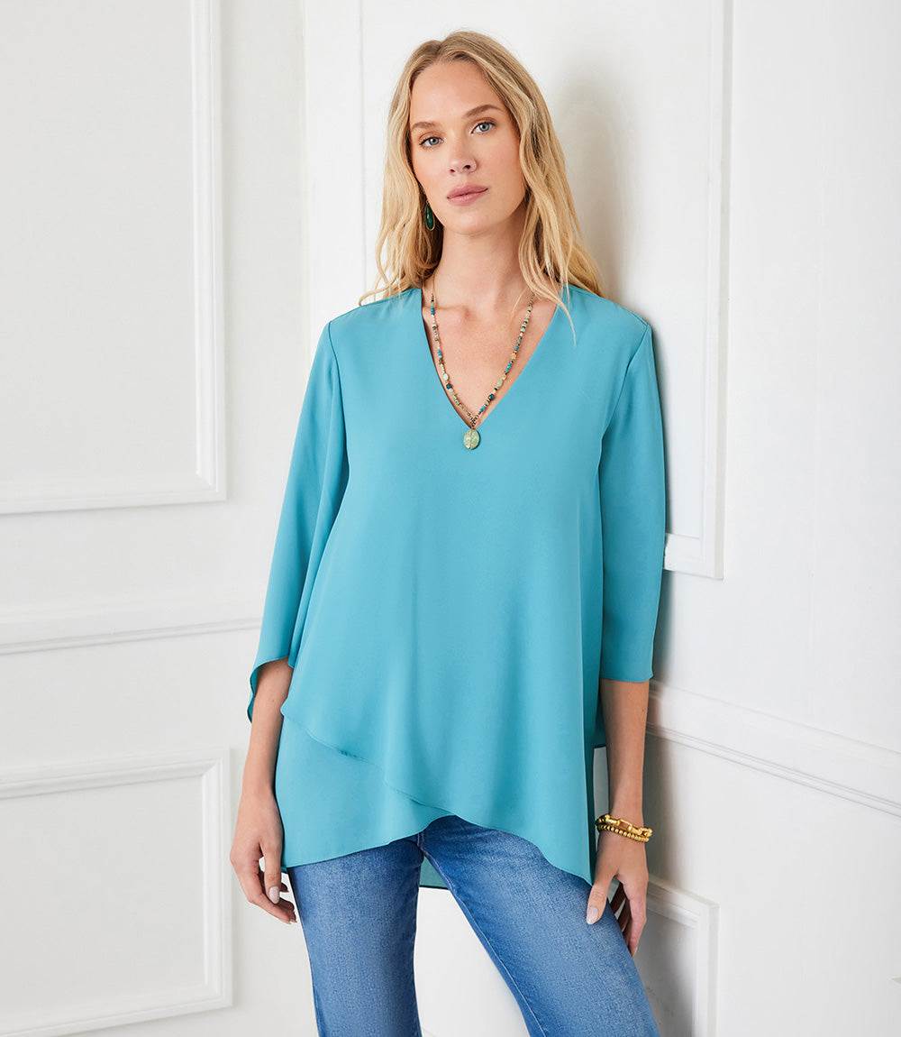 Bracelet Sleeve Asymmetric Top