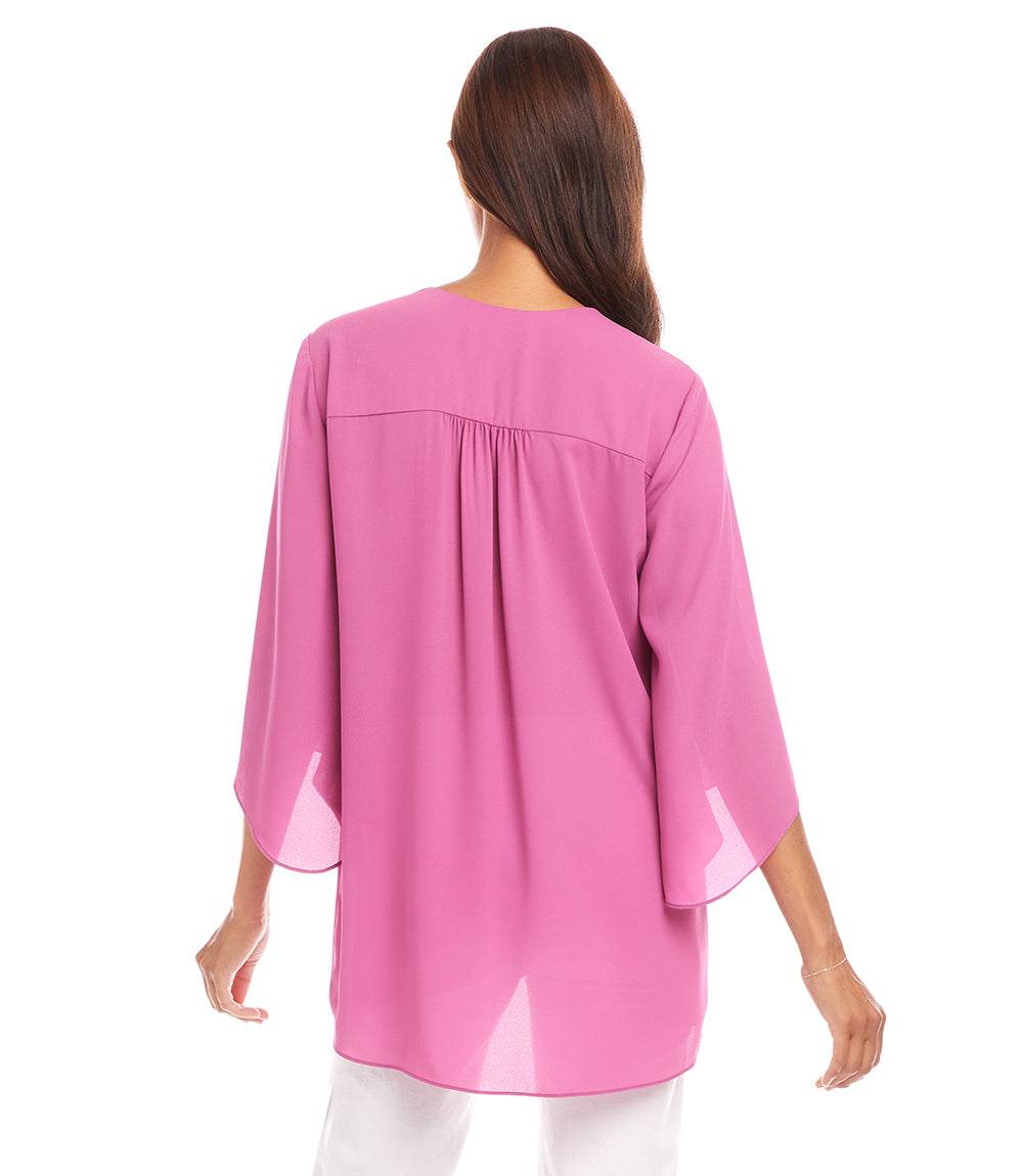 Bracelet Sleeve Asymmetric Top