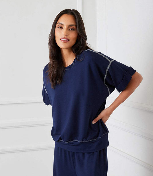 Cuffed Sleeve Tee