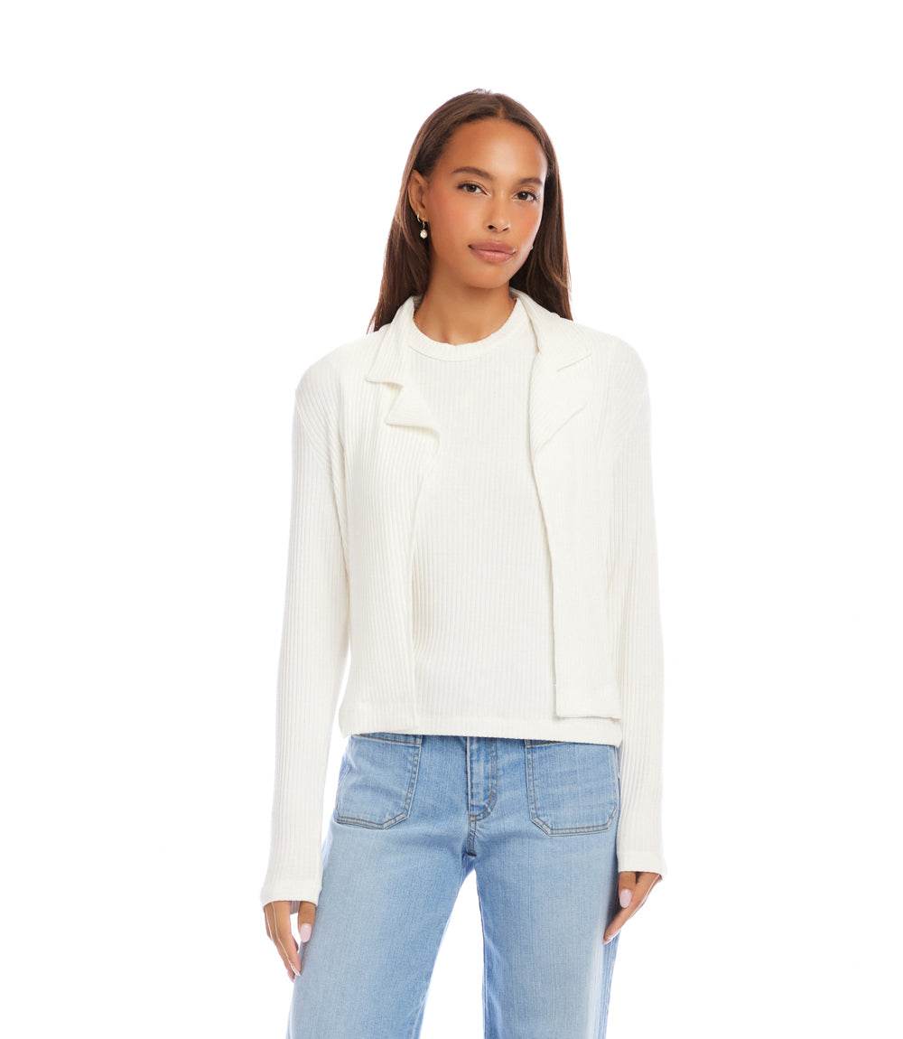 Ribbed Jacket