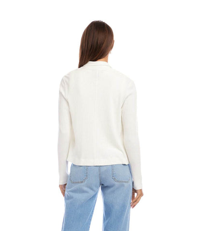 Petite Size Ribbed Jacket