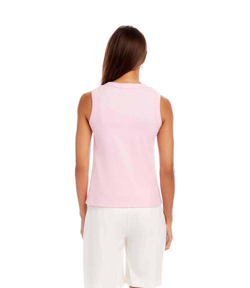 Ribbed Crewneck Tank