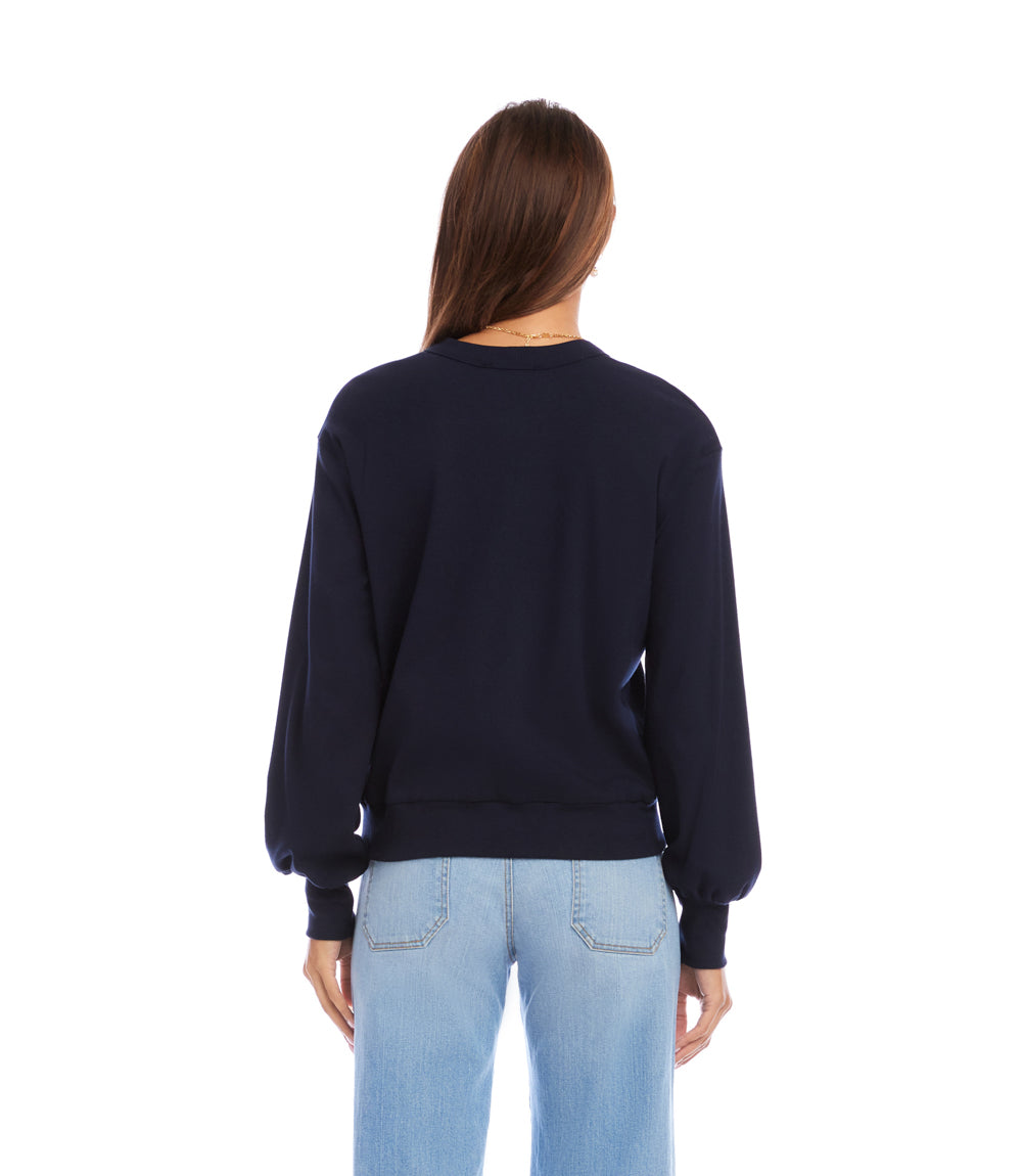 Long Sleeve Ribbed Top
