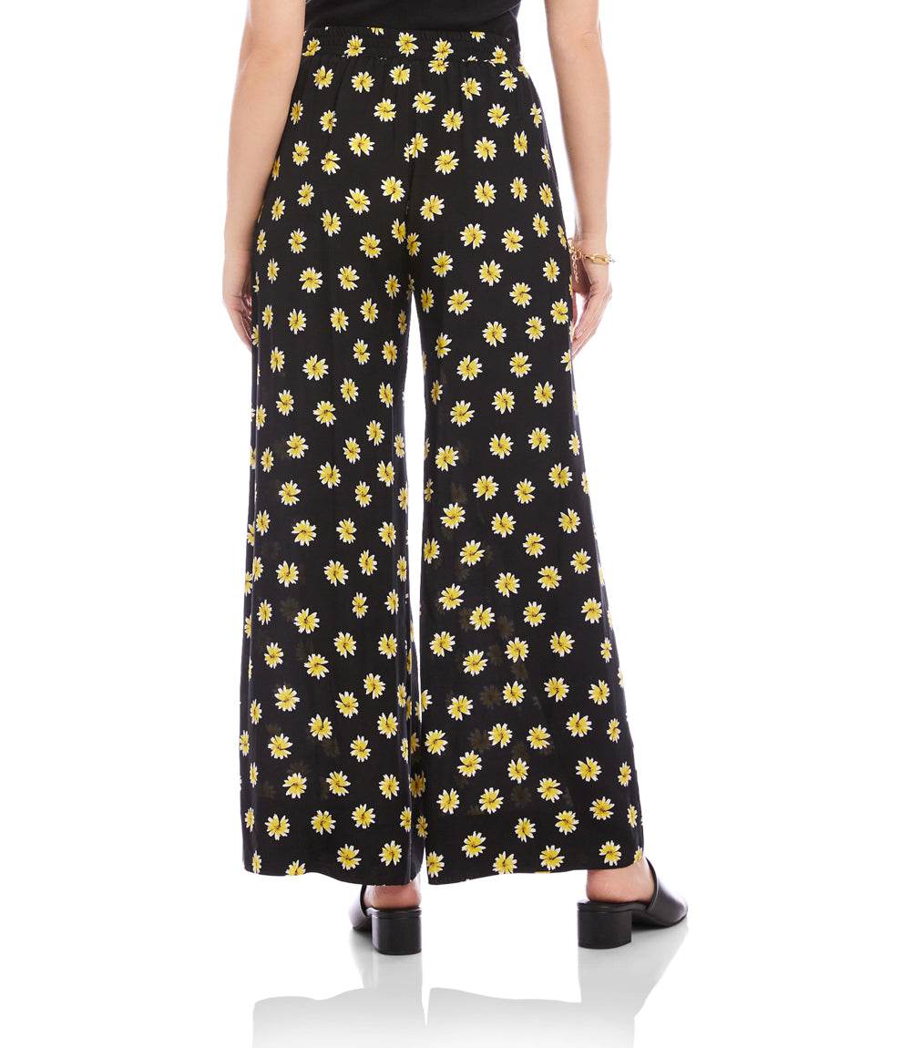 Petite Size Wide-Leg Pants