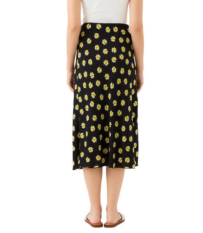Bias Cut Midi Skirt