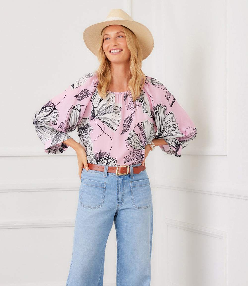 Blouson Sleeve Top