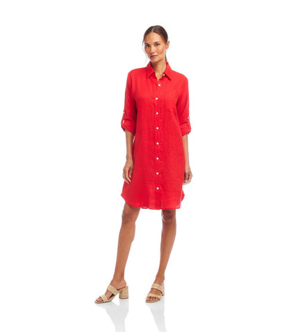 Linen Shirtdress