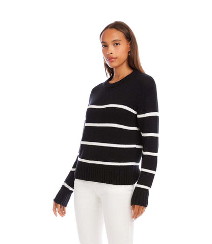 Stripe Crewneck Sweater