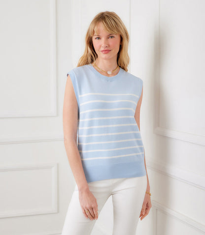 Stripe Sweater Tank
