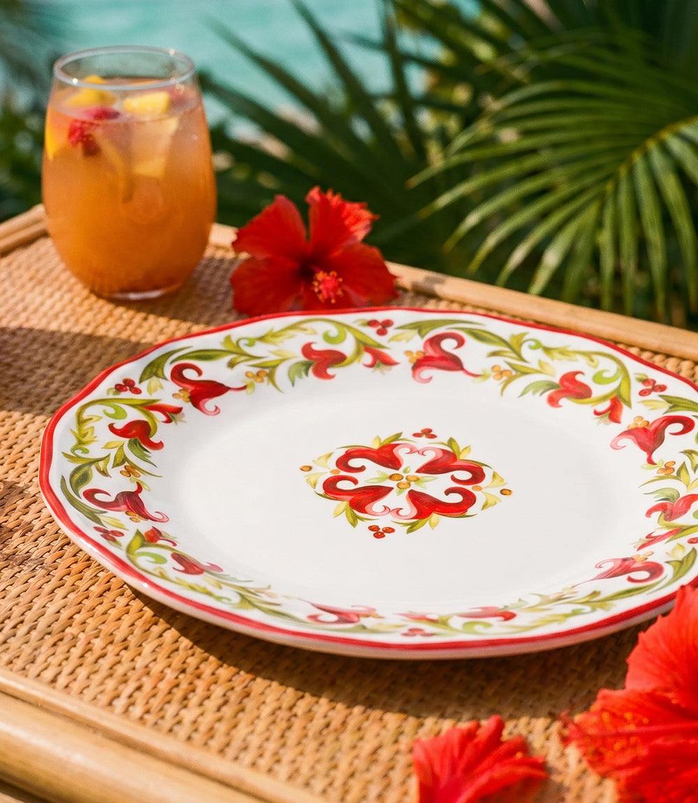 Melamine Roma Salad Plate