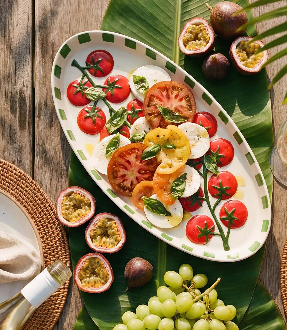 Oval Tomato Platter