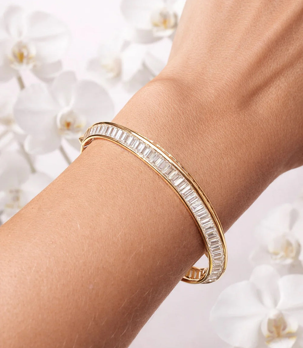 Crystal Beaded Bangle